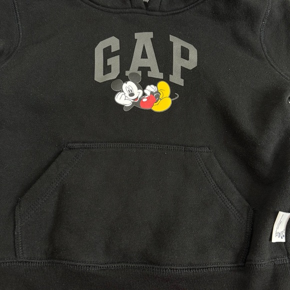 GAPKids X Disney Mickey Mouse Logo Hoodie Size 5 - Picture 6 of 8